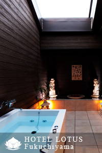 ロータス福知山の露天風呂